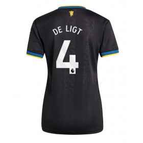 Dámské fotbalový oblečení Manchester United Matthijs de Ligt #4 Tretí košile 2025-26 Krátkým Rukávem